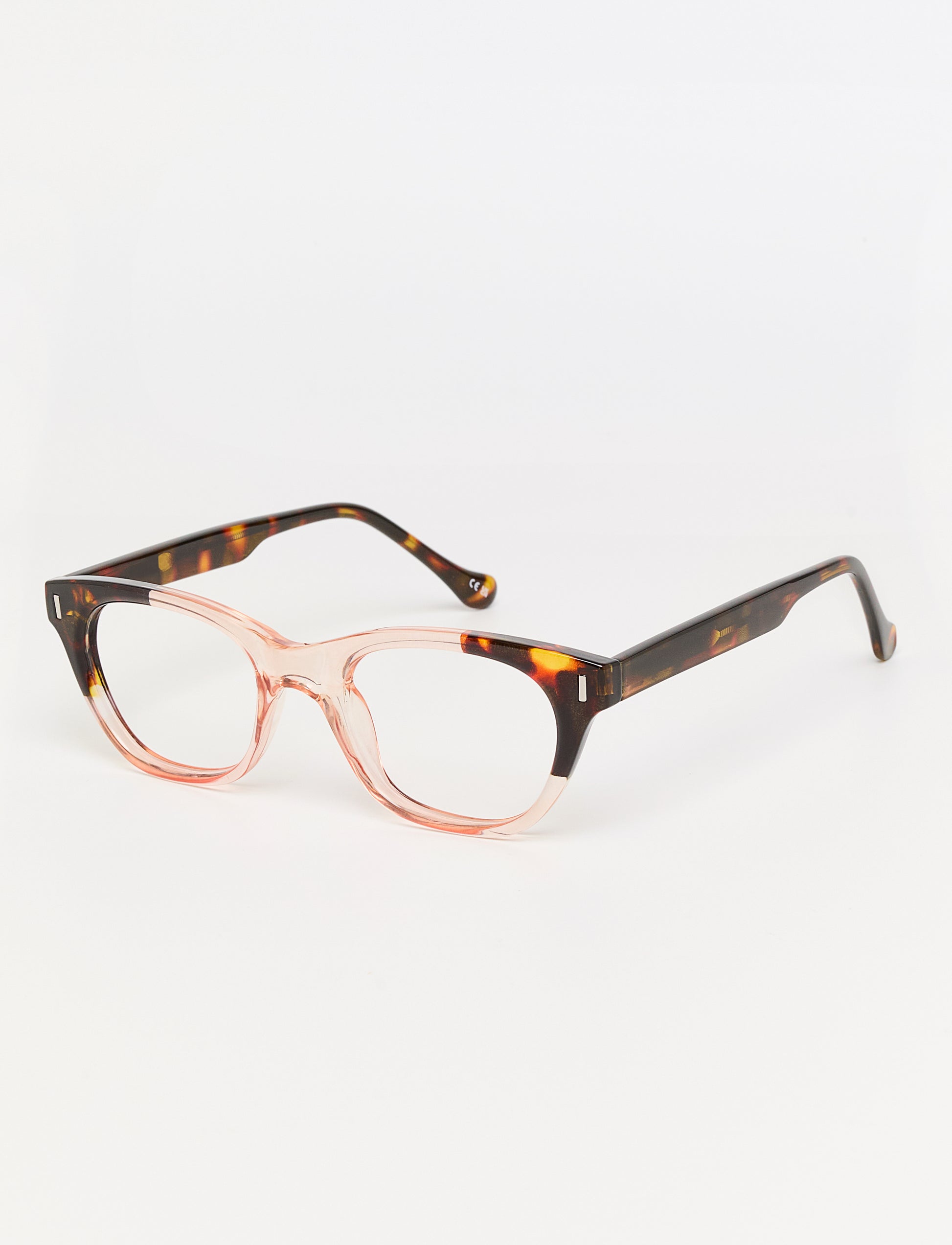 Gafas Calabria Shiny Bicolor Pink/Green Tortoise lateral