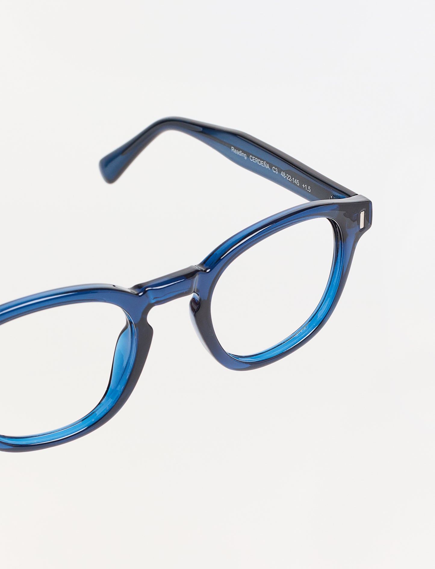 Gafas Cerdeña Shiny blue lateral