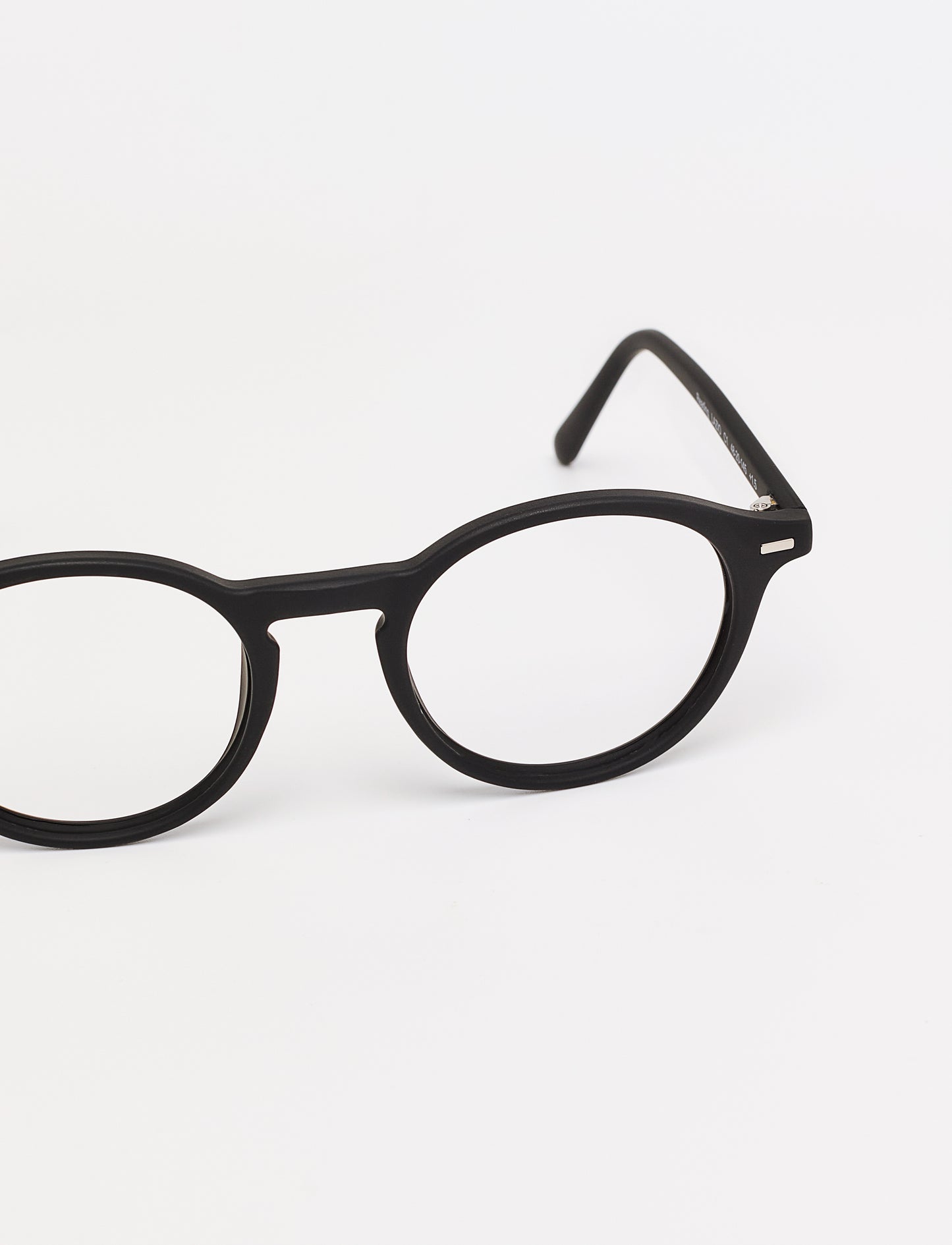Gafas Lazio Rubber Black frontal