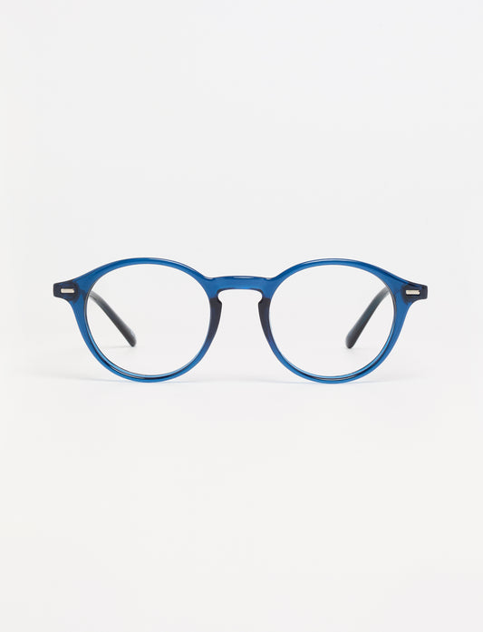 Gafas Lazio Shiny Ocean Blue frontal