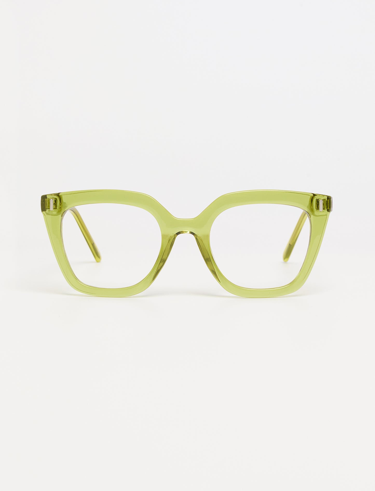 Gafas Puglia Shiny Olive Green frontal