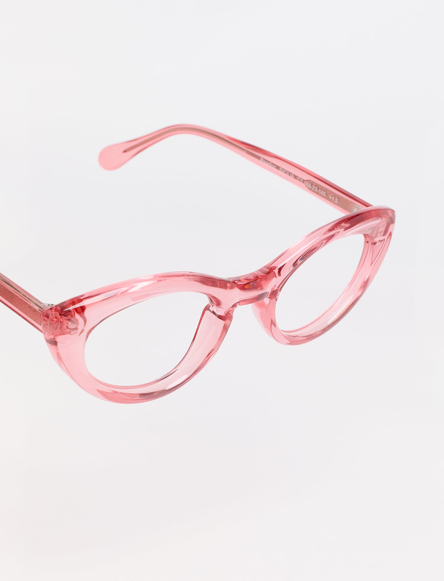 Gafas Sicilia Shiny Pink lateral
