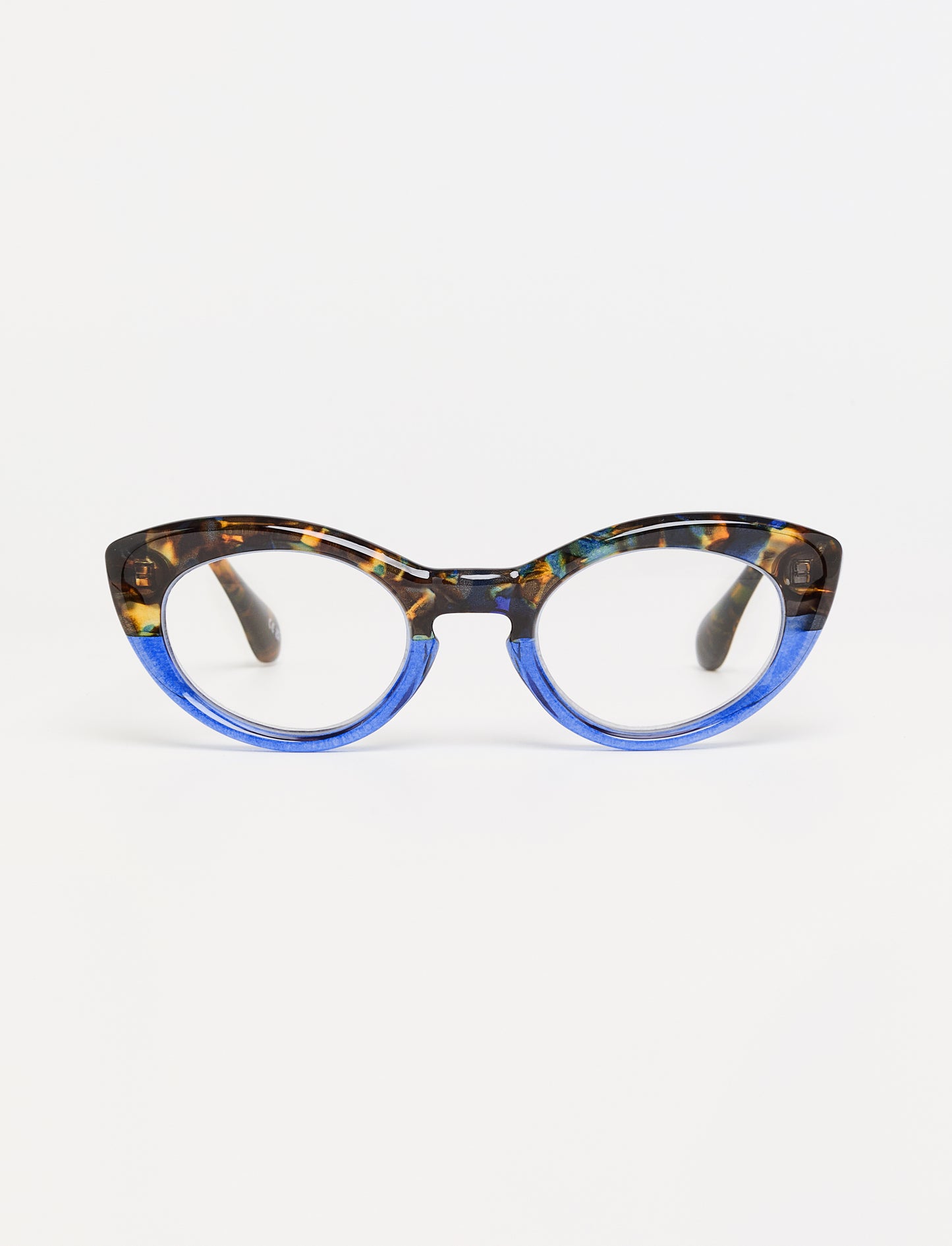 Gafas Sicilia Bicolor Blue Tortoise/Blue frontal