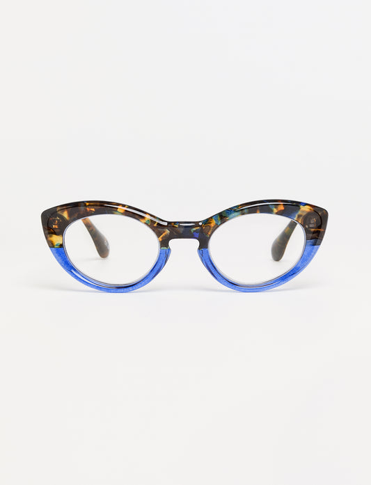 Gafas Sicilia Bicolor Blue Tortoise/Blue frontal