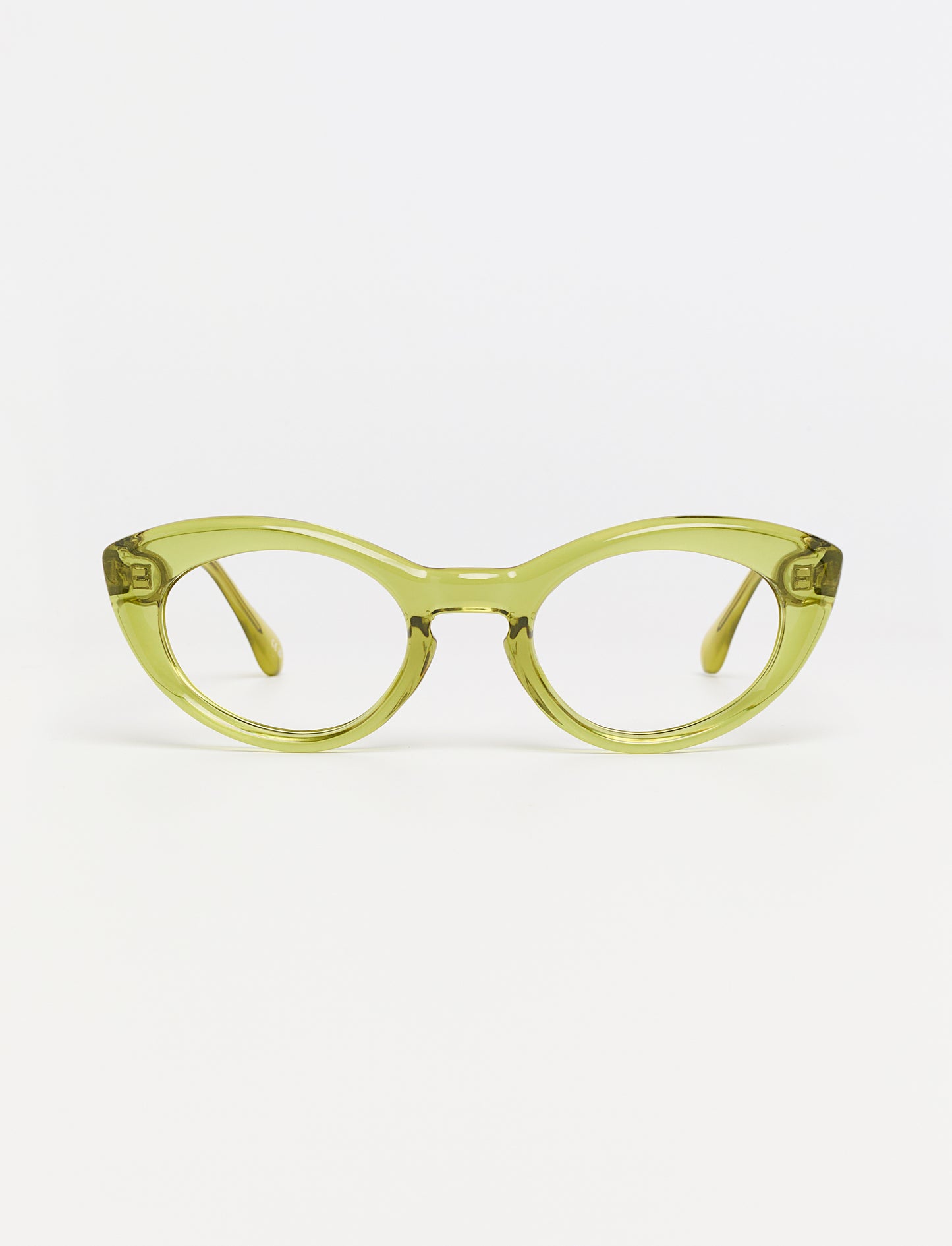 Gafas Sicilia Shiny Olive Green frontal