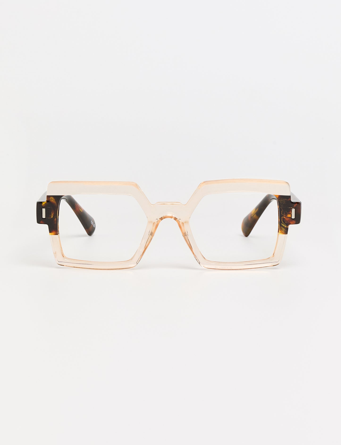 Gafas Toscana Shiny Bicolor Pink/Green Tortoise frontal