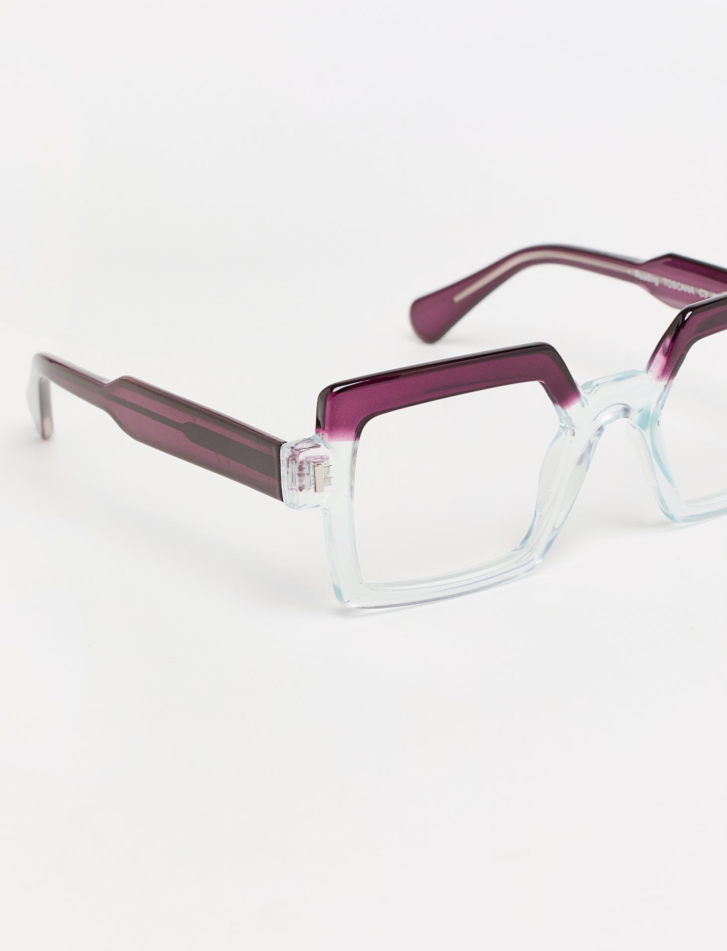 Gafas Toscana Shiny Purple/Blue frontal