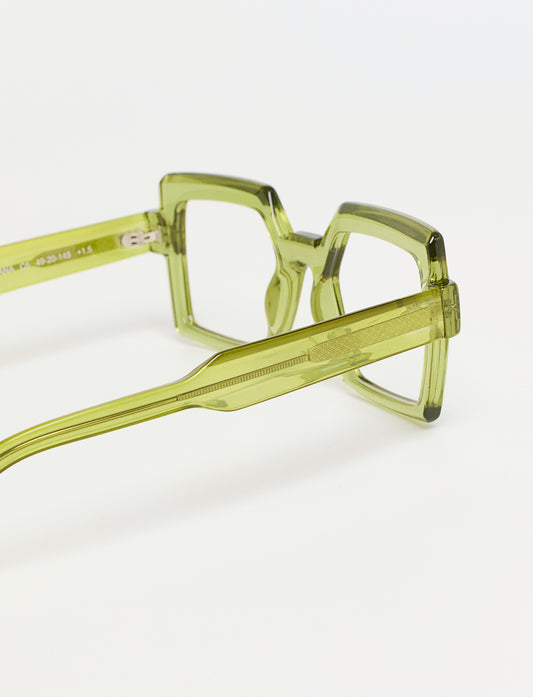 Gafas Toscana Shiny Olive Green lateral