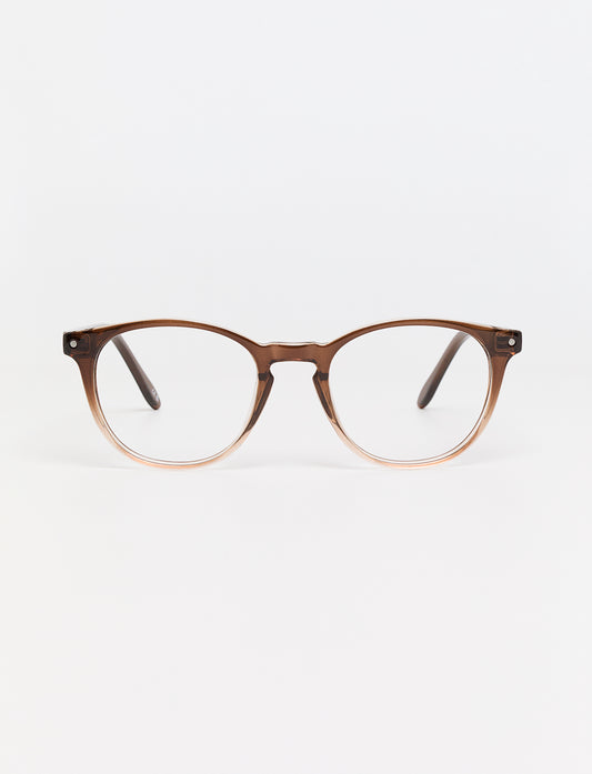 Gafas Umbria Shiny Brown/Champagne frontal