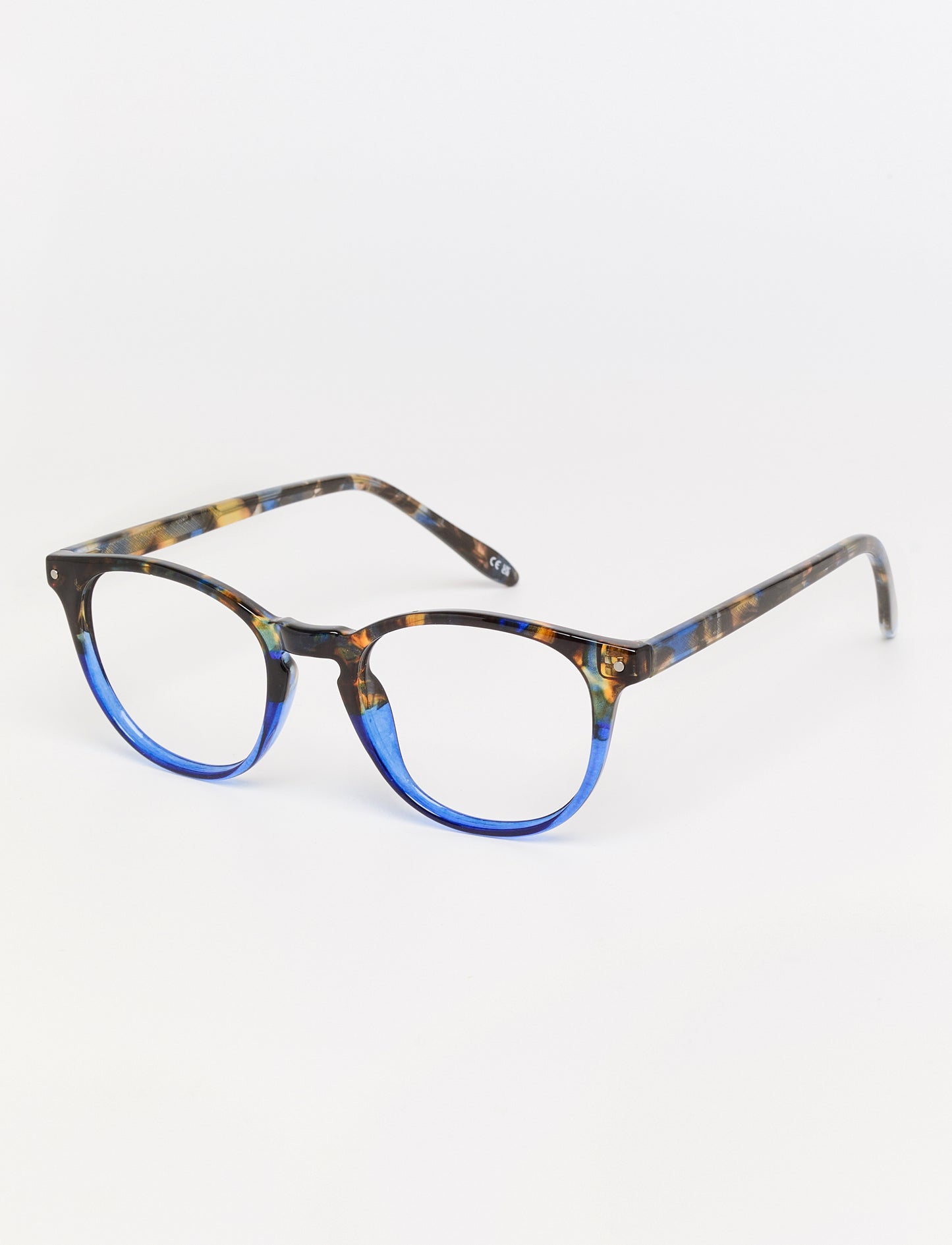 Shiny Blue Carey/Crystal Blue lateral