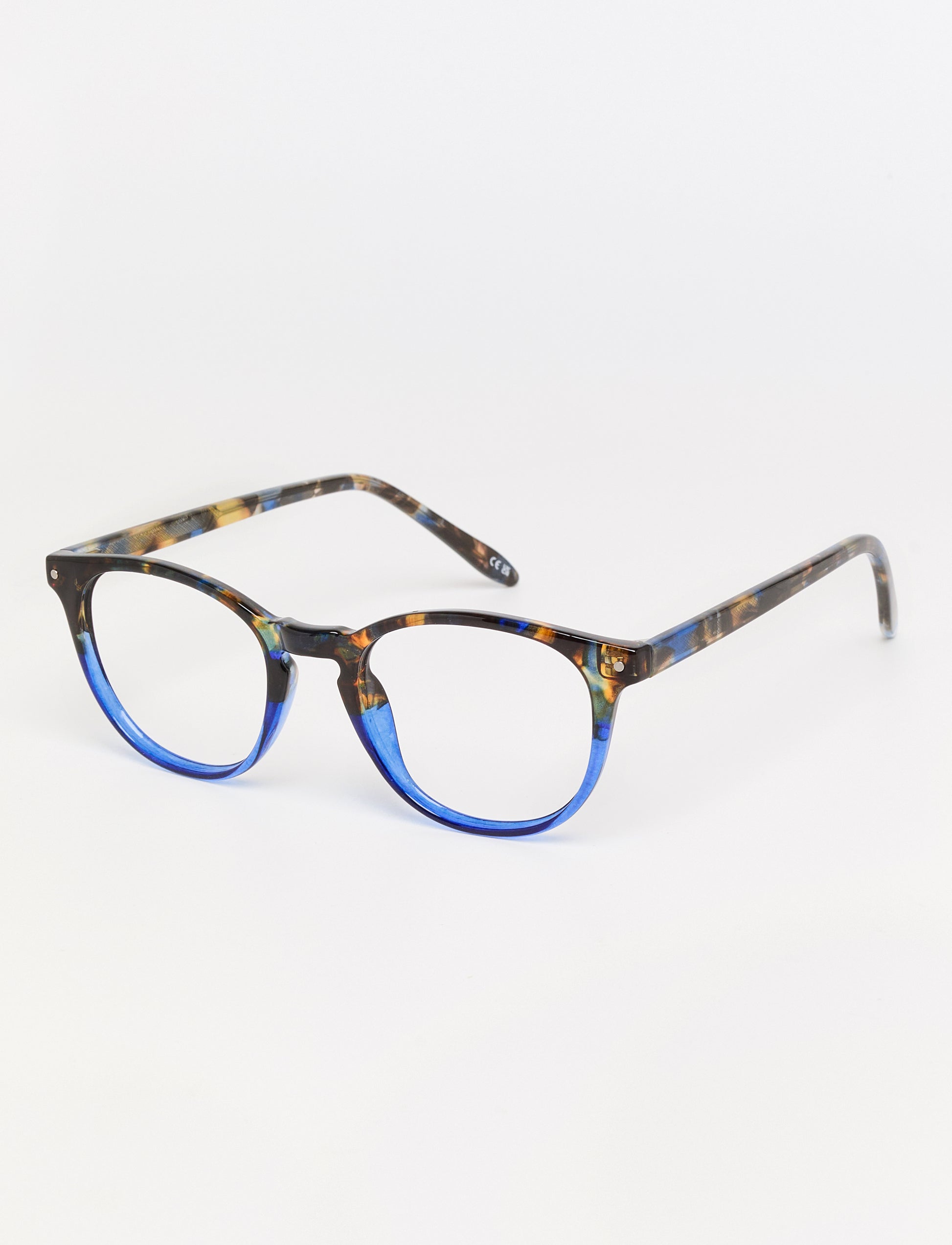 Shiny Blue Carey/Crystal Blue lateral