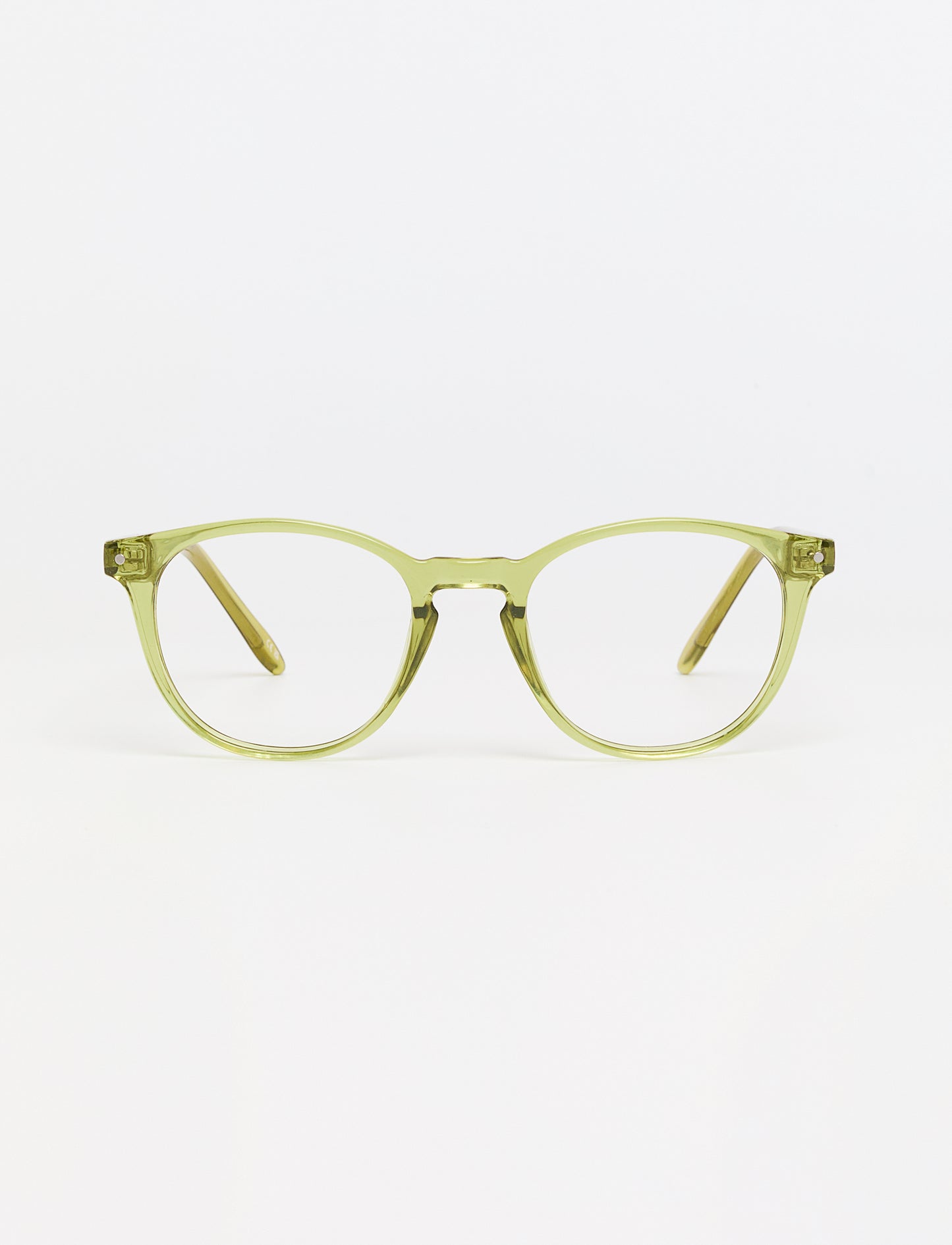 Gafas Umbria Shiny Olive Green frontal